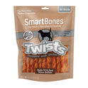 SmartBones Twists Wrapped with Chicken Made with Real Water Buffalo, 30 Count, Rawhide-Free Chews for Dogs, 7.40 Ounce (Pack of 1)