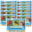 Blue Seal Mealworms & Nuts Suet Cakes for Wild Birds - No Mess Suet Feed, Food for Woodpeckers, Cardinals, Siskins, Sparrows & More - 11oz Suet Feeder, Bird Seed Cakes (Pack of 12)