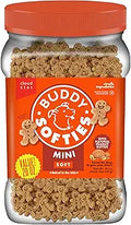 Buddy Softies Soft & Chewy Dog Treats Peanut Butter 20 oz. Jar