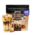 Caramel Protein Iced Coffee - Premium Whey Protein & Instant Iced Coffees - 100% Natural Cold Brew - Zero Artificial Flavors & Sweeteners, 80 mg Caffeine Per Serving, No Added Sugar, 20 Servings