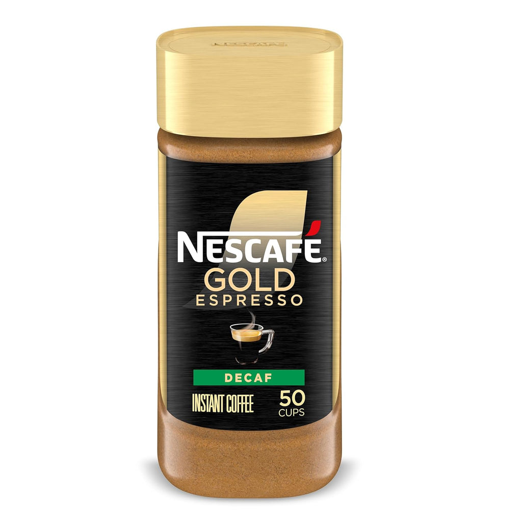 NESCAFÉ Gold Decaf Espresso Instant Coffee, 3.17 oz