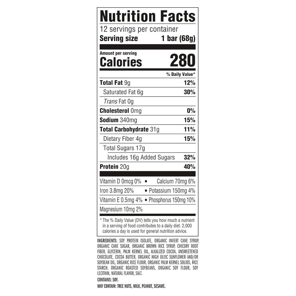 CLIF BUILDERS Protein Bars - OREO-Flavored - 20g Plant Based Protein - Gluten Free - Non-GMO - Low Glycemic - No Artificial Sweeteners - 2.4 oz. (12 Pack)