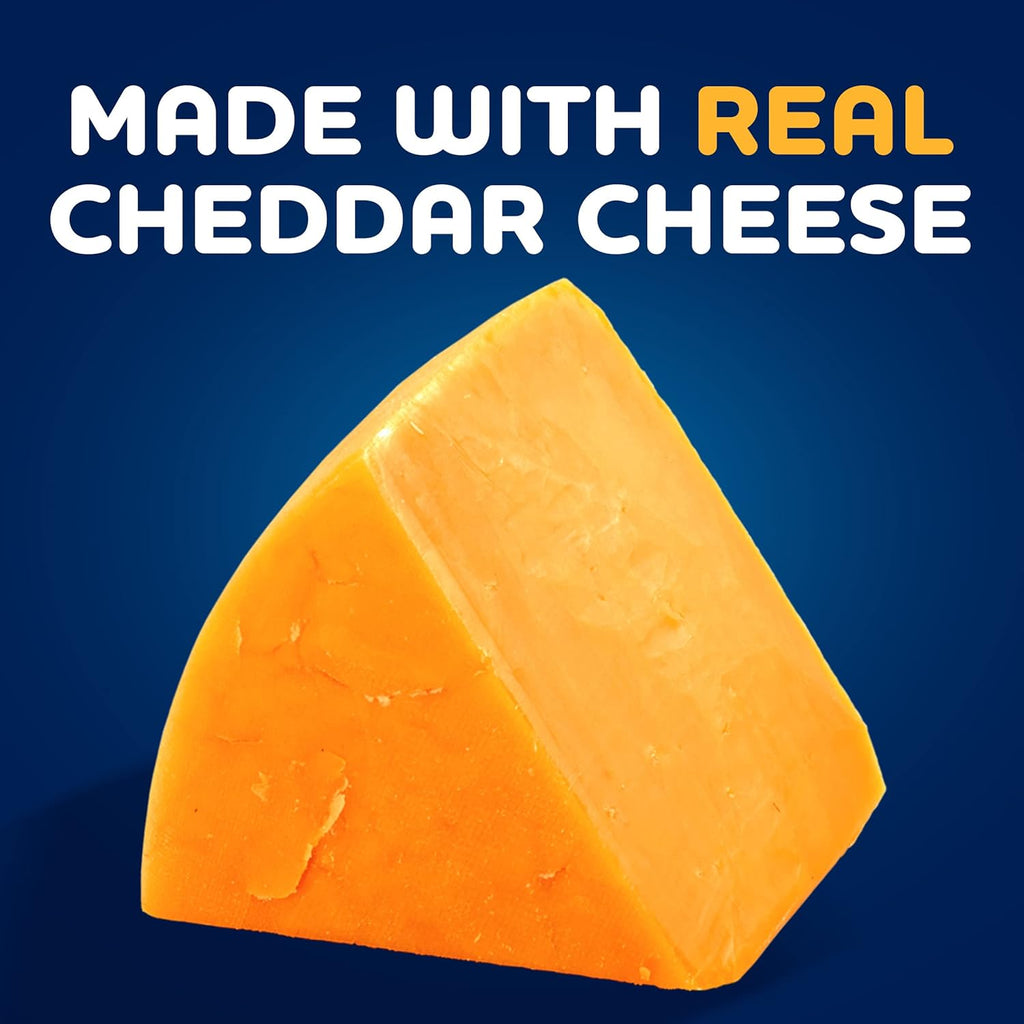 Kraft Deluxe Mac and Cheese, 3 Boxes, for Easy Dinner or Dinner Sides, Original Cheddar Flavor, No Artificial Flavors or Dyes, 14 oz
