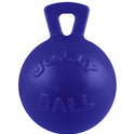Jolly Pets Tug-n-Toss Dog Toy Ball with Handle, 8 Inches/Large, Blue