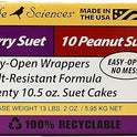 Wildlife Sciences Suet Cake Jumbo Mixed 20 Pack | 10 Peanut & 10 Berry 10.5 oz. Suet Cakes for Wild Birds
