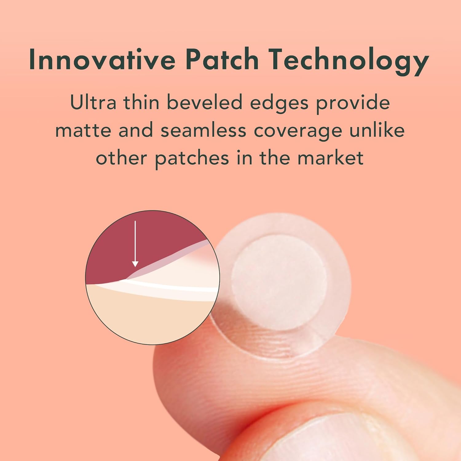 Rael Pimple Patches, Miracle Invisible Spot Cover - Hydrocolloid Acne Pimple Patch, Absorbs Zits & Blemish, Korean Skin Care, 2 Sizes