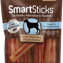 SmartBones SmartSticks With Real Peanut Butter, Rawhide-Free Chews for Dogs, 25 Count