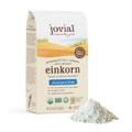 Jovial Organic Einkorn Unbleached All Purpose Flour - Bread Baking Flour for Sourdough, High Protein, Non-GMO, Organic Pizza & Pasta, European Italian, Glyphosate Free - 32 Oz