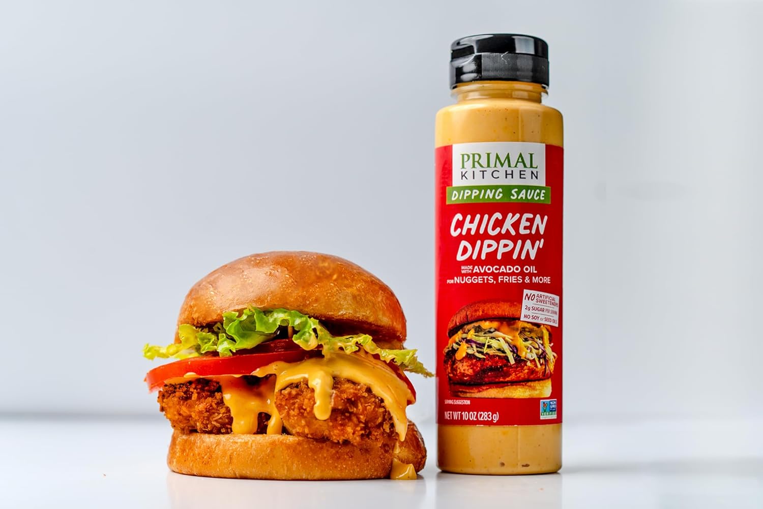 Primal Kitchen Dipping Sauces 2 Pack - Yum Yum Sauce & Chicken Dippin' Sauce