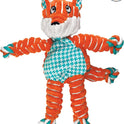 KONG Floppy Knots - Knotted Rope Dog Toy Entices Play - Tug Toy Satisfies Natural Instincts - Dog Supplies with Floppy Design & Minimal Stuffing - Fox, for Medium/Large Dogs