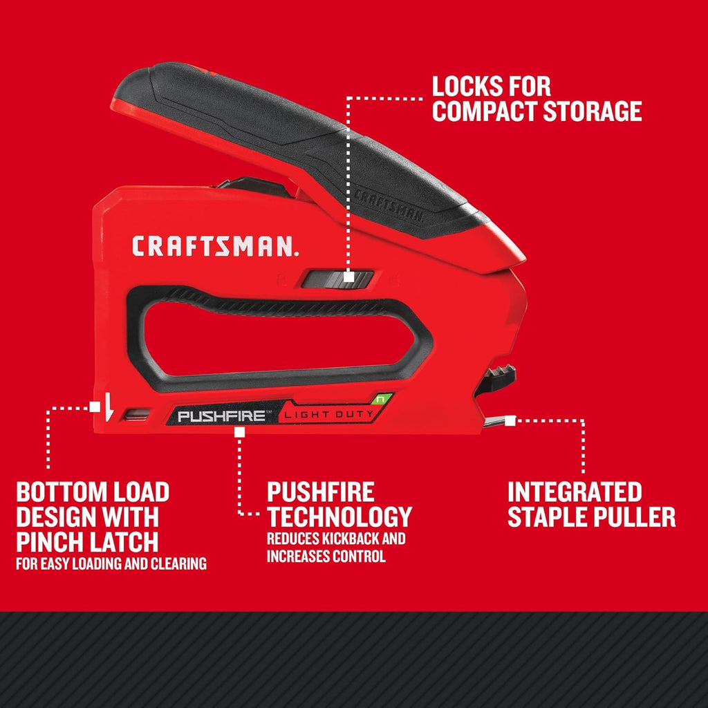 CRAFTSMAN Heavy Duty Reverse Squeeze Stapler (CMHT82643)