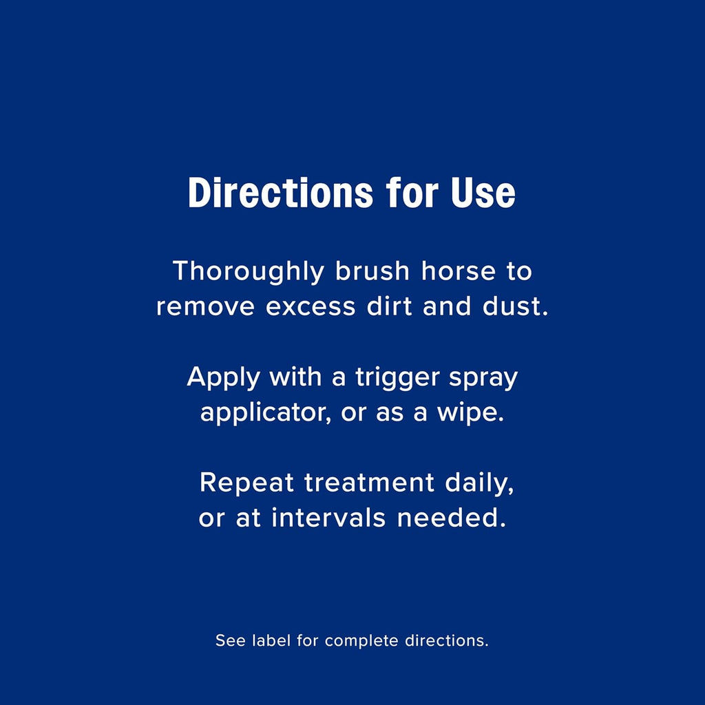 Farnam Repel-X Ready-To-Use Fly Spray, Insecticide And Repellent For Horses And Dogs, 32 Fluid Ounces, 1 Quart Bottle With Trigger Sprayer