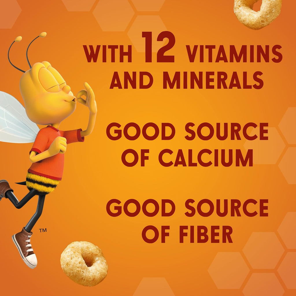 Honey Nut Cheerios Cereal, Limited Edition Heart Shapes, Affirmations Box, Heart Healthy, Gluten Free, Giant Size, 27.2 oz