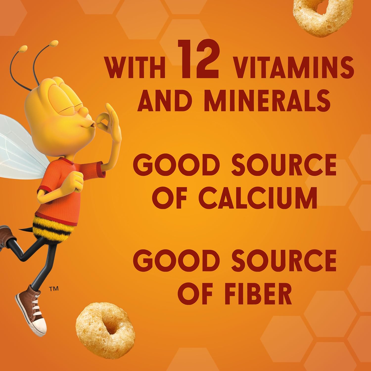 Honey Nut Cheerios Cereal, Limited Edition Heart Shapes, Affirmations Box, Heart Healthy, Gluten Free, Giant Size, 27.2 oz