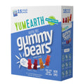 YumEarth Organic Gummy Bears - Fruity Gummy Candy Snack Packs, Gluten Free Snacks for Kids - Allergy Friendly, Non-GMO, No Artificial Dyes - Assorted Flavors, 10.5 oz. (Pack of 15)