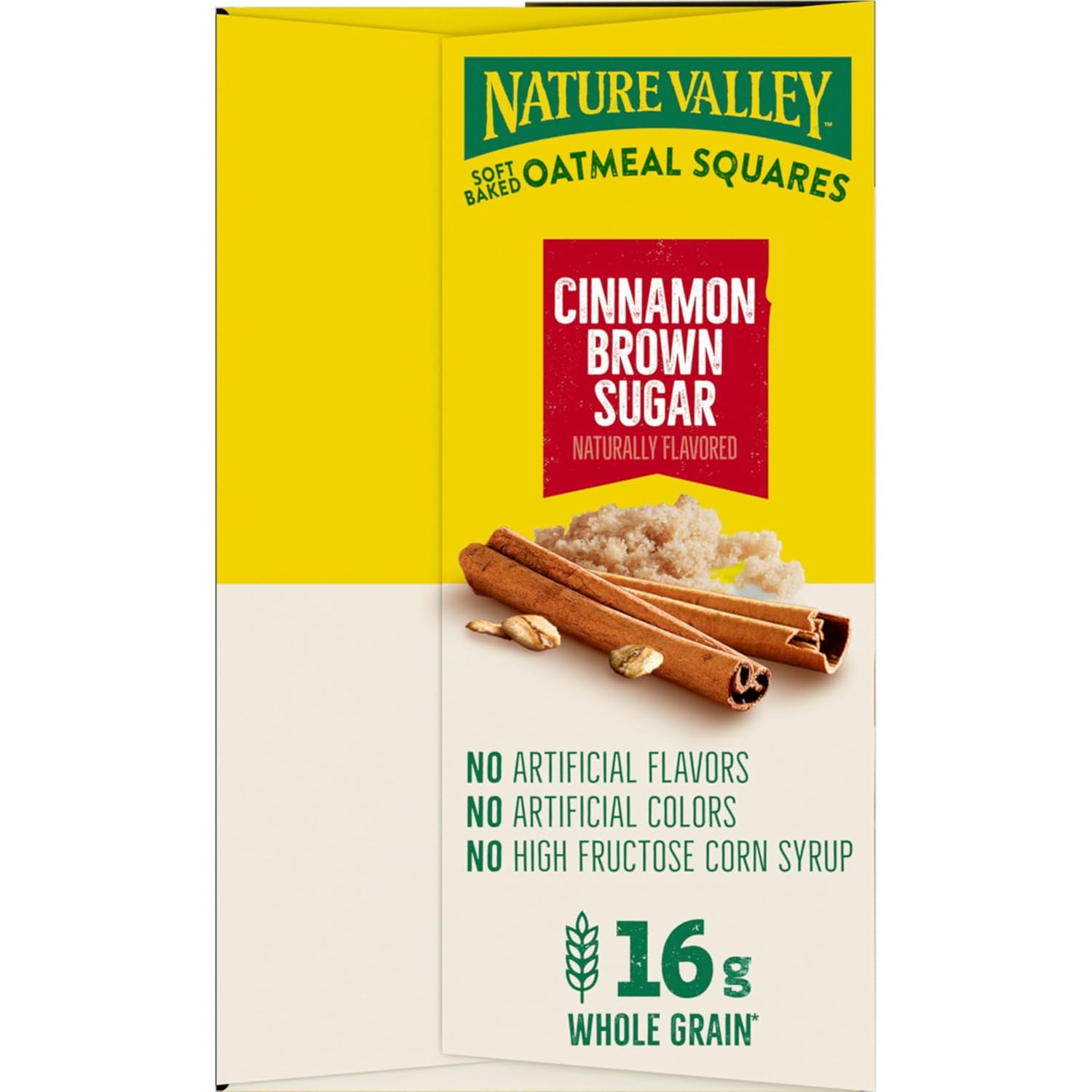 Nature Valley Soft Baked Oatmeal Squares, Cinnamon Brown Sugar, 12 Bars, 14.88 oz