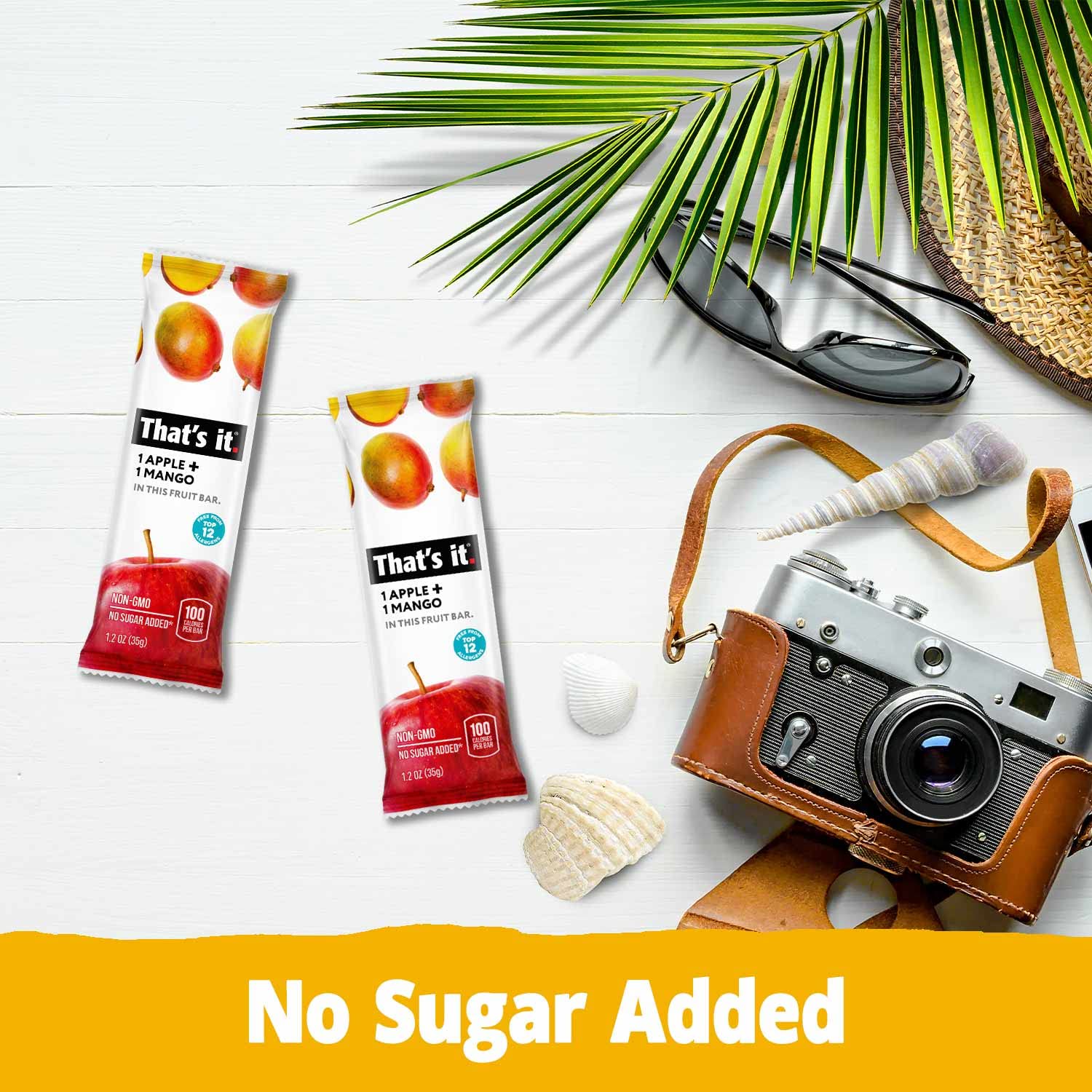 That's it. Variety Pack 100% Natural Real Fruit Bar, Best High Fiber Vegan, Gluten Free Healthy Snack, Paleo for Children & Adults, Non GMO No Added Sugar, No Preservatives Energy Food (12 Pack)