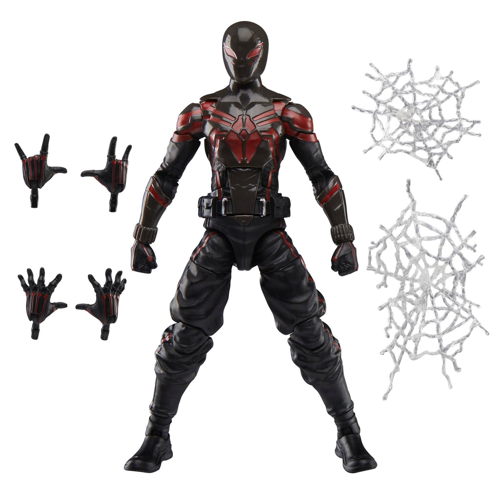 Marvel Legends Series Gamerverse Miles Morales Brooklyn 2099 Suit, Spider-Man 2 Video Game -Inspired Collectible 6 Inch Action Figure