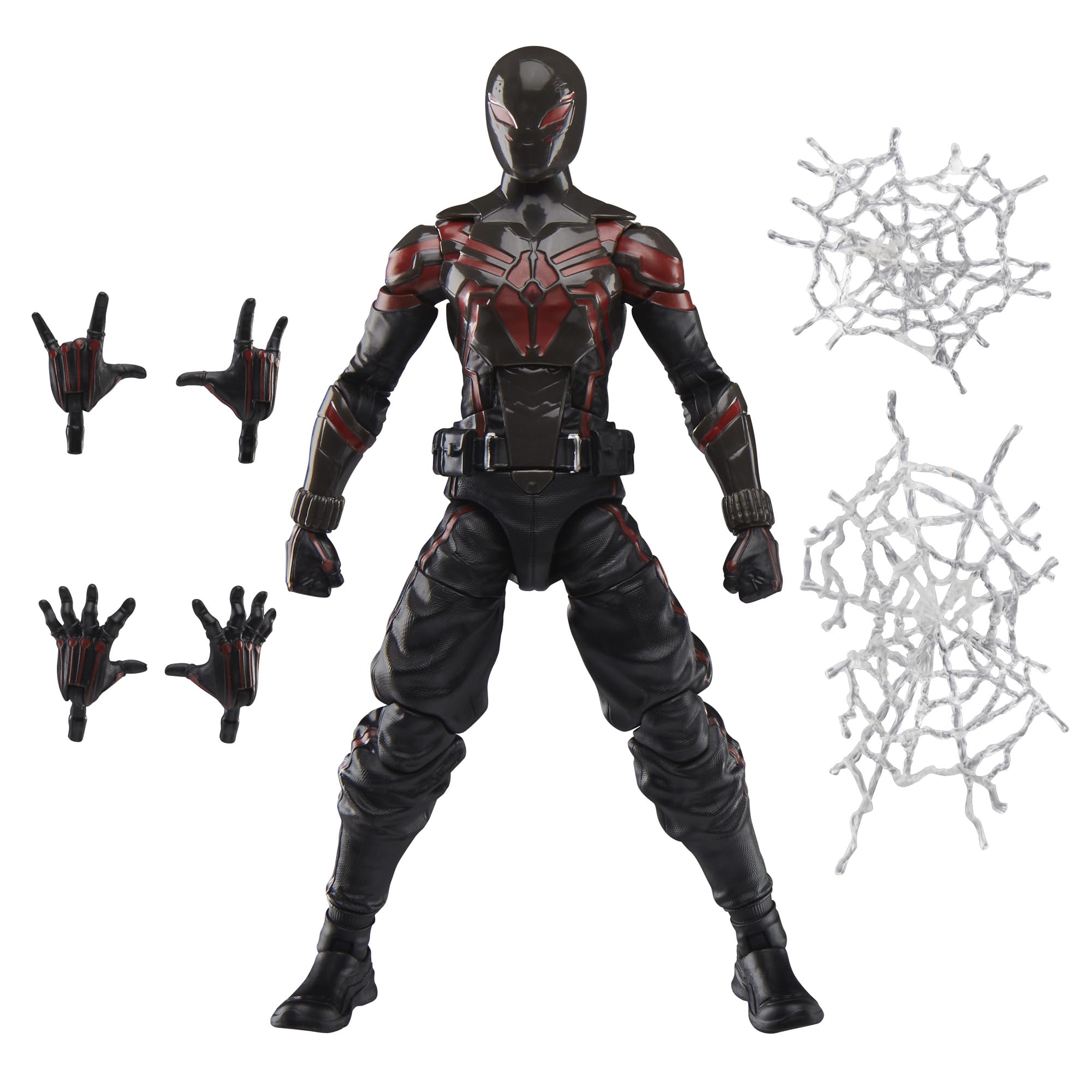 Marvel Legends Series Gamerverse Miles Morales Brooklyn 2099 Suit, Spider-Man 2 Video Game -Inspired Collectible 6 Inch Action Figure