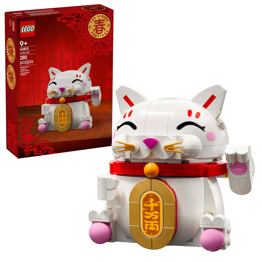 LEGO Lucky Cat Building Toy for Girls & Boys