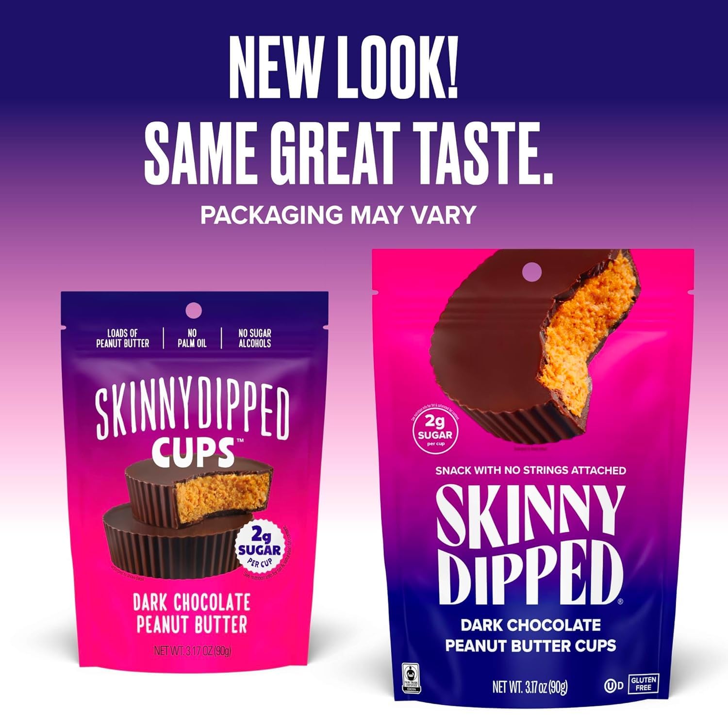Skinnydipped Cup Pnut Btr Drk Chocolat, 3.17 oz