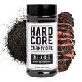 Hardcore Carnivore Black: Activated Charcoal Meat Seasoning Rub (13 oz Shaker) Texas-Made, Blend for Steak, Brisket, Burgers, BBQ, Grilling and Smoking