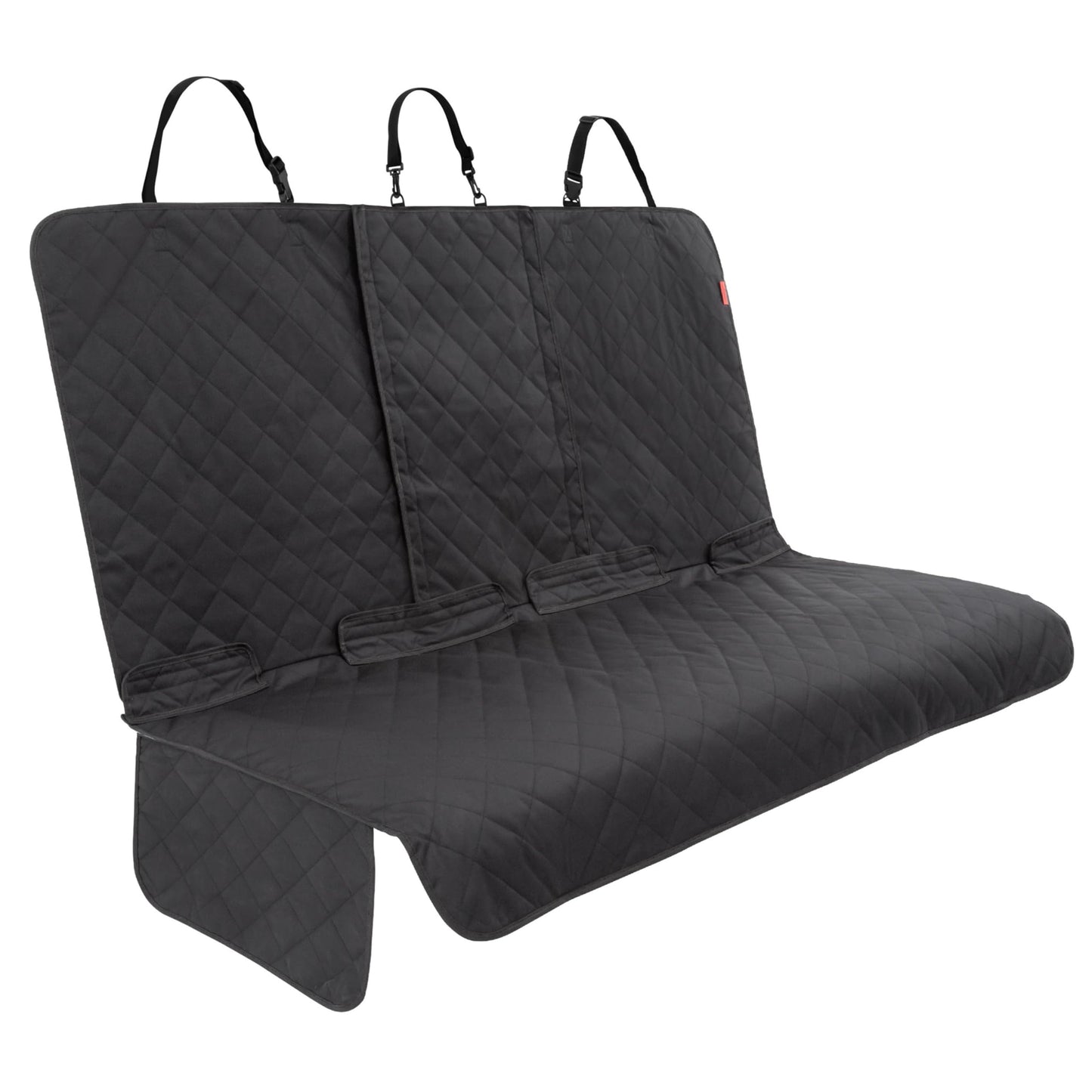 Lusso Gear Dog Car Seat Cover - Waterproof Non-Slip Car Back Seat Protector - Rear Car Seat Cover for Dogs - Universal Fit for Sedans Trucks SUVs - Scratchproof Backseat Car Cover - Machine Washable