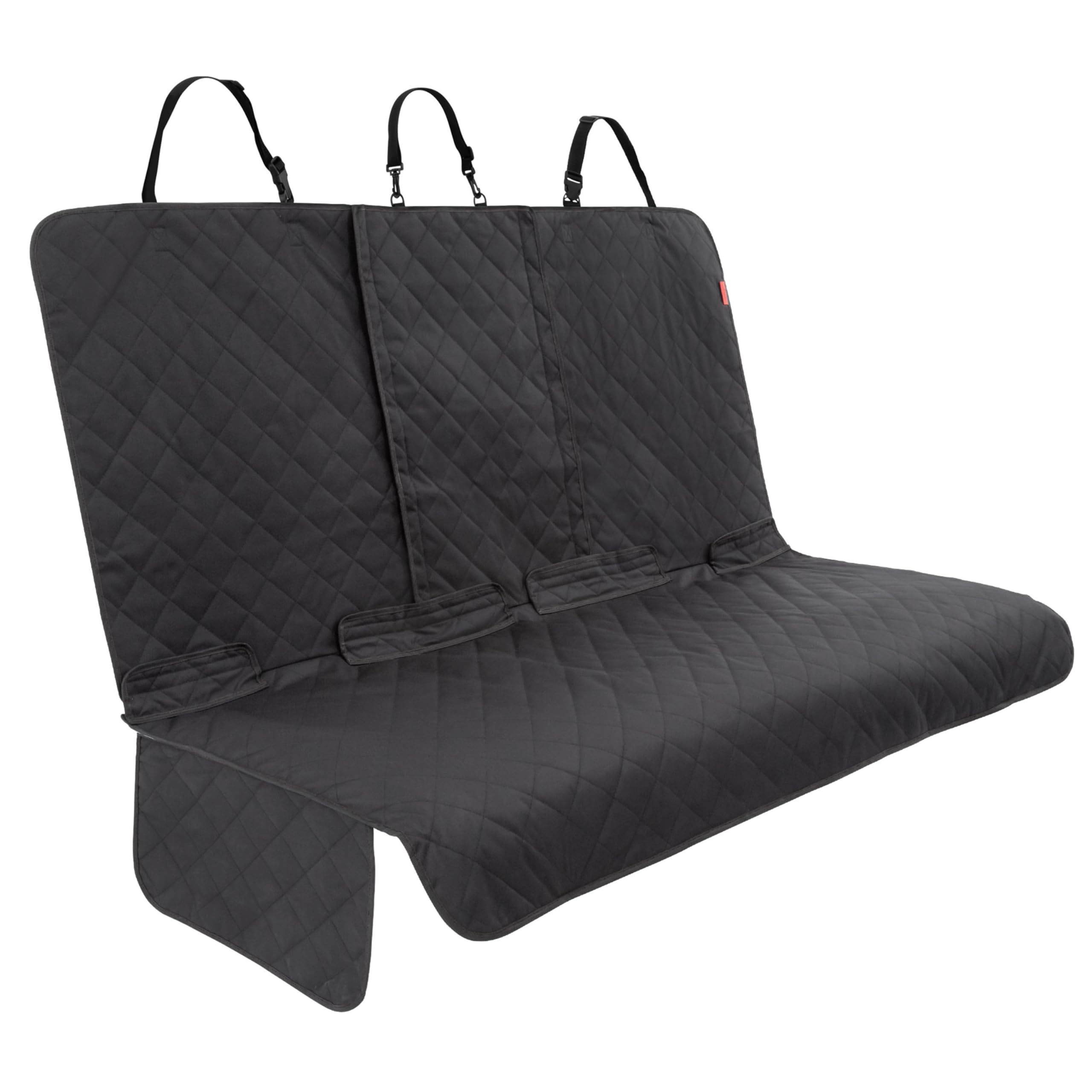 Lusso Gear Dog Car Seat Cover - Waterproof Non-Slip Car Back Seat Protector - Rear Car Seat Cover for Dogs - Universal Fit for Sedans Trucks SUVs - Scratchproof Backseat Car Cover - Machine Washable