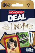 Monopoly Deal: Harry Potter Card Game | Family Games for Kids and Adults | Ages 8 and Up | 2 to 5 Players | 15 mins. | Travel Size | Christmas Stocking Stuffers