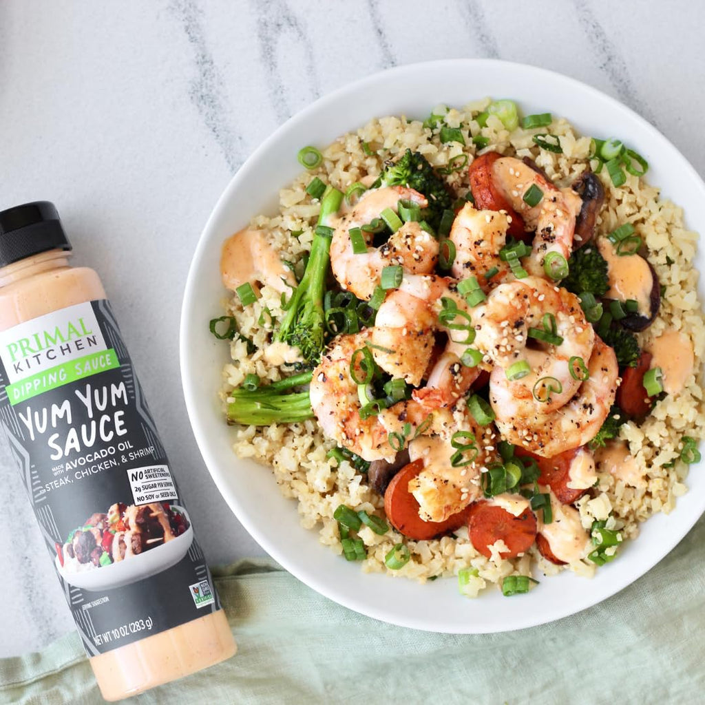 Primal Kitchen Dipping Sauces 2 Pack - Yum Yum Sauce & Chicken Dippin' Sauce