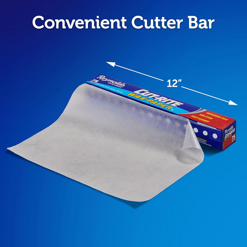 Reynolds Cut-Rite Wax Paper, 75 Square Foot Roll