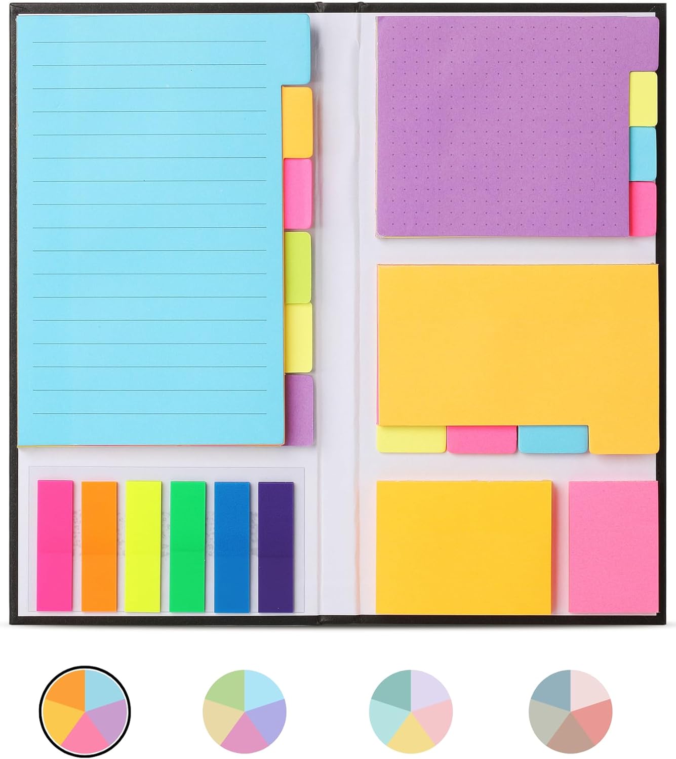 Mr. Pen- Sticky Notes Set, 410 Pack, School Supplies, Office Supplies, Planner Sticky Note Dividers Tabs, Book Notes