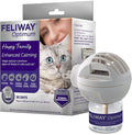 FELIWAY Optimum 30-Day Cat Calming Plug in Pheromone Diffuser Starter Kit, 48ml - Helps Reduce Common Signs of Stress in Cats & Kittens, Enhanced Calming