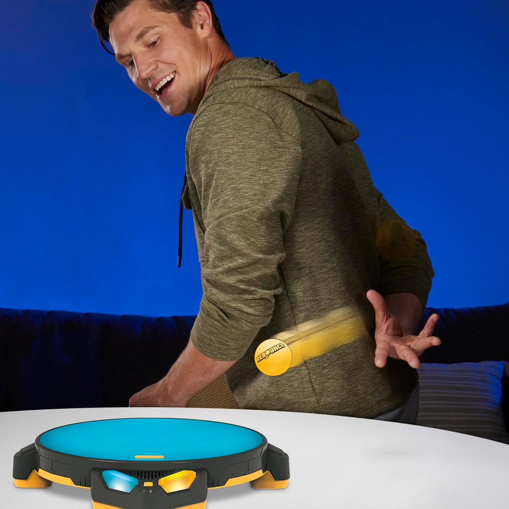 Hasbro Games Rebounce Game | Indoor and Outdoor Electronic Action Game for Kids, Teens, and Adults | Ages 8+ | 2 to 6 Players | 10 Mins. | Family Travel Games