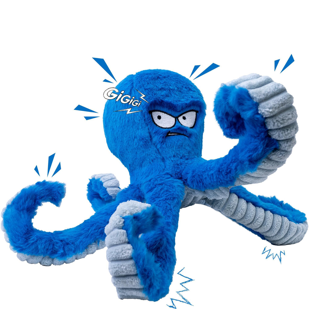LEGEND SANDY Tough Dog Toys, Blue