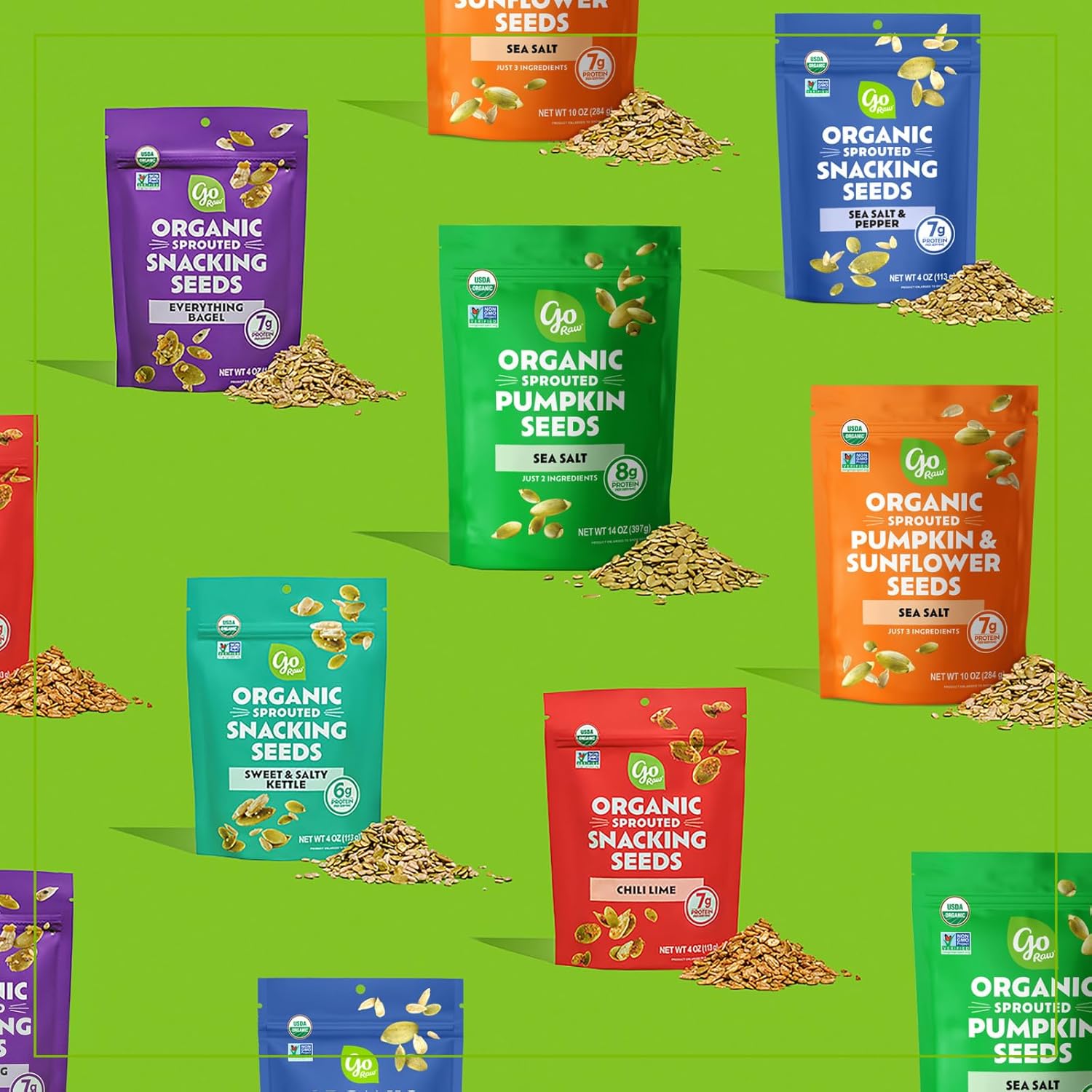 Go Raw Organic Sprouted Pumpkin Seeds, 14 Oz