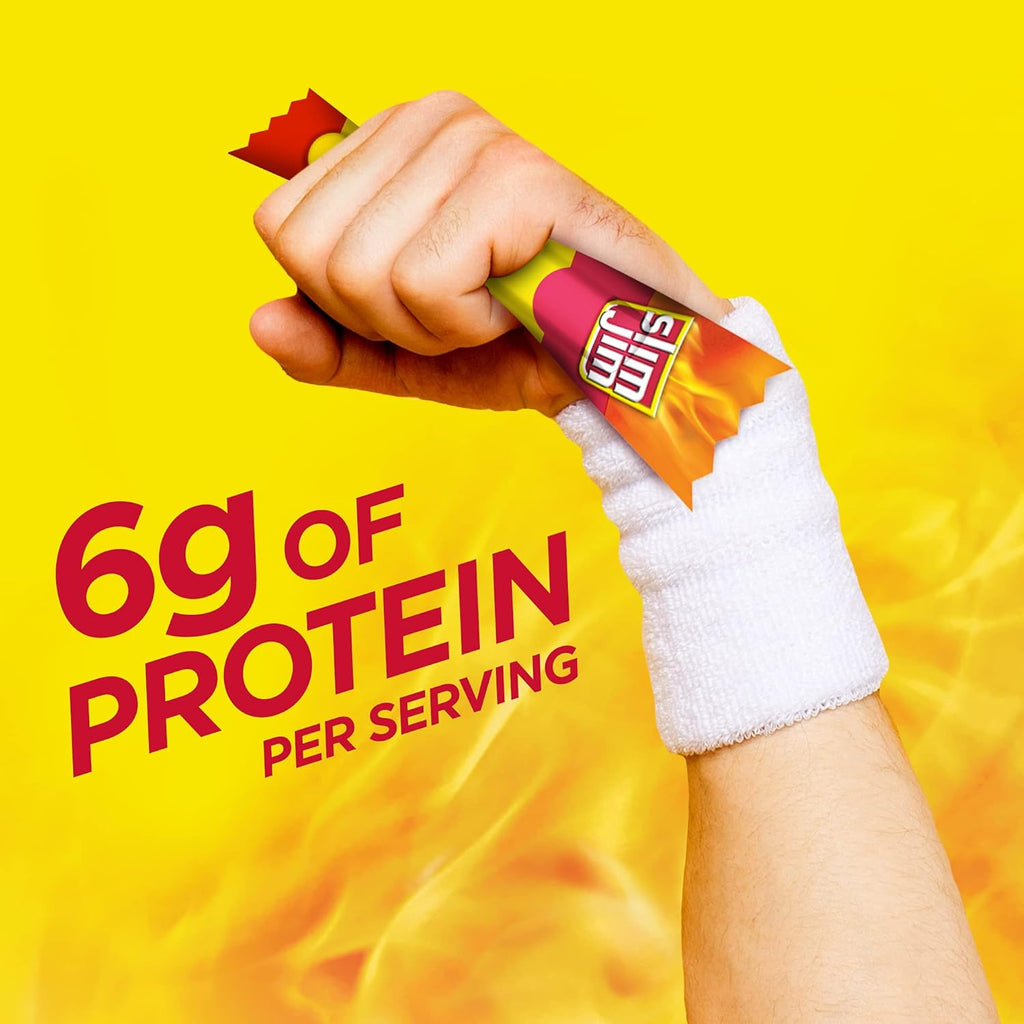 Slim Jim Smoked Meat Sticks, Original Flavor, 6g Protein Per Serving, Snack Size, 0.28 oz. (26 Count)