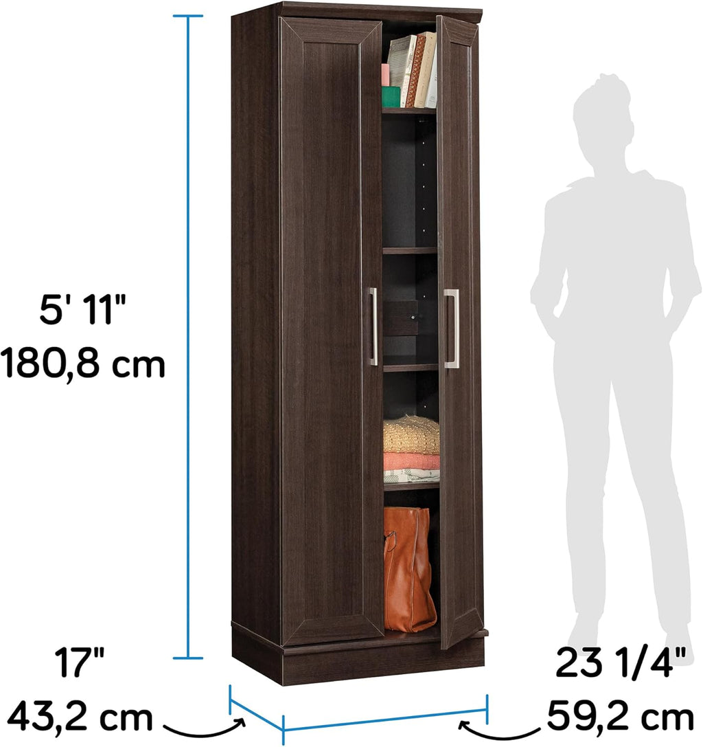 Sauder HomePlus Storage Cabinet/ Pantry cabinets, Dakota Oak finish