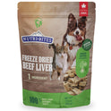 Nutri Bites Freeze Dried Beef Liver Dog & Cat Treats, Single Ingredient High Protein Pet Treats, 17.6 oz