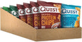 Quest Nutrition Protein Chips Variety Pack, BBQ, Cheddar & Sour Cream, Sour Cream & Onion, High Protein, Low Carb, 1.1 oz (Pack of 12)