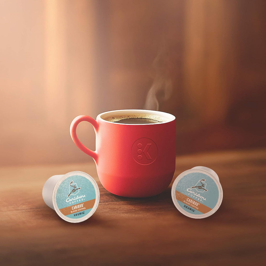 Caribou Coffee Caribou Blend Keurig Single-Serve K-Cup Pod, Medium Roast Coffee, 72 Count
