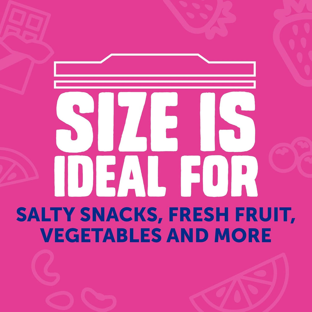 Ziploc Snack Bags, Easy Open and Close, Plastic Food Storage Bags, 280 Bags Total (Packaging May Vary)