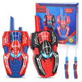 Spider Hero Walkie Talkies for Kids – 2 Pack Indoor & Outdoor Toys for Boys Ages 3-8, Birthday Gift for Children, Fun Two-Way Radios for Playtime & Adventures