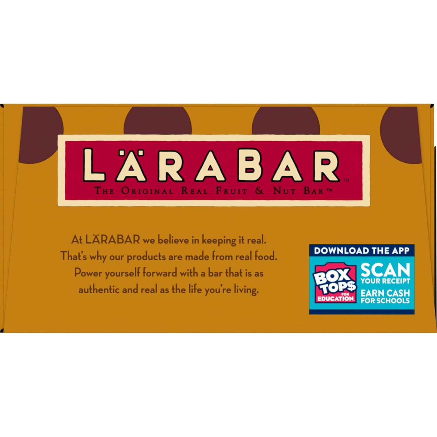 Larabar Peanut Butter Chocolate Chip, Fruit and Nut Bars, Gluten Free and Vegan, 28.8 oz, 18 Ct