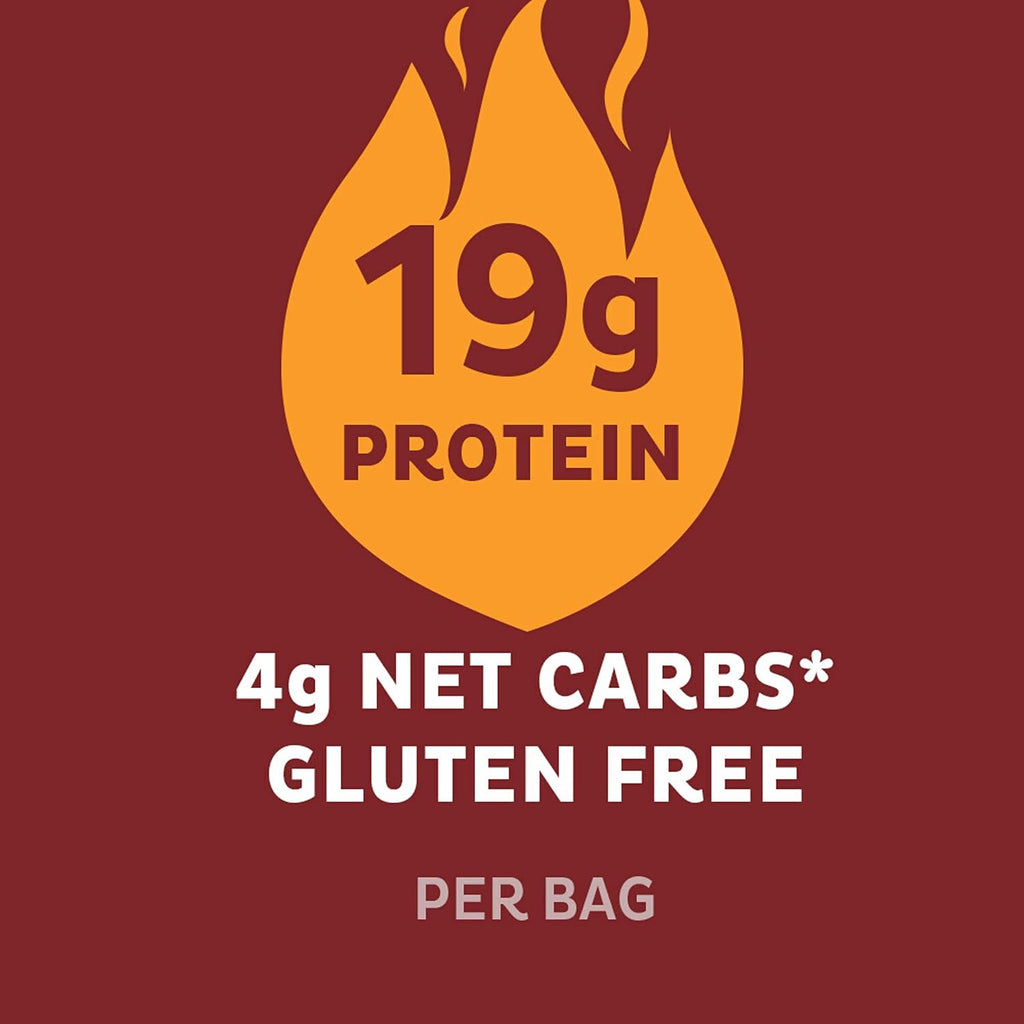 Quest Nutrition BBQ Protein Chips, 19g Protein, 4g Net Carb, Gluten Free, 1.1 oz (Pack of 12)