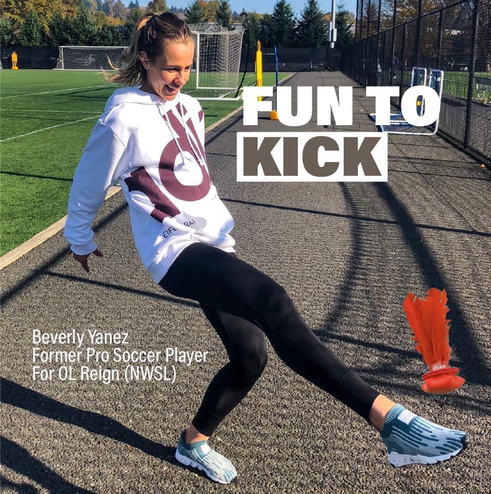 Kickit | The Original Birdie Soccer Trainer | Play Outdoors, Indoors or Backyard, Beach or Tailgate, All Ages Fun & Travel Friendly