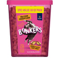 Bonkers Bites Paw Lickin Grain-Free Chicken Crunchy Cat Treats, 30 oz tub