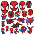 20pcs Cute Cartoon Spider Embroidered Iron On Patches, Anime Animals Sew On/Iron On Applique Embroidered Patches for T-Shirt, Jackets, Jeans, Vests,Hats, Backpacks,Bags