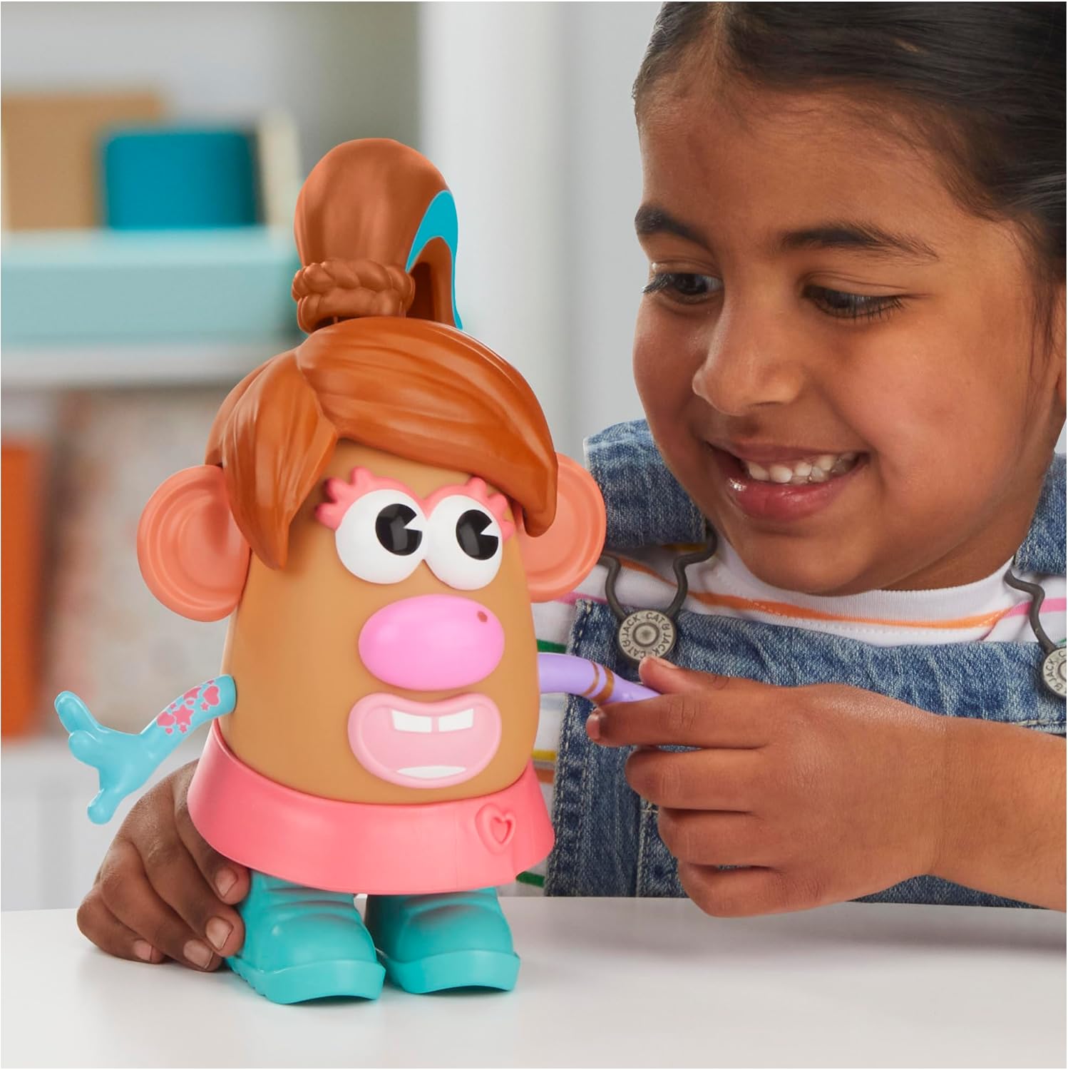 Potato Head Express Yourspud Playset with 1 Potato Body and 32 Accessories, Creative Toddler and Preschool Toys for Boys and Girls 2 Years and Up