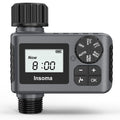 Outdoor Garden Hose Faucet Timers, Programmable Water Sprinkler Timer with Rain Delay/Manual/Automatic Drip Irrigation and Lawn Watering System for Yard, 1 Outlet